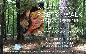 Woodland Banners Poetry Walk